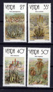 South Africa Venda 213-216 MNH Aloe Plants Nature ZAYIX 0424S0089M