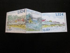 St Pierre and Miquelon #711a-b Mint Never Hinged- (T5) I Combine Shipping 2
