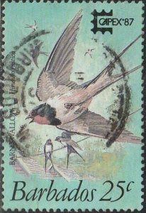 Barbados, #701 Used From 1987