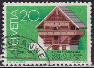 Switzerland 694 USED 1981 Granary, Kiesen 20c