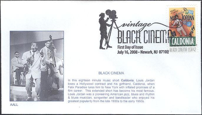 #4339 Vintage Black Cinema AALL FDC