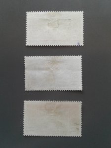 Ivory Coast 78-80 F-VF used. Scott $ 7.00