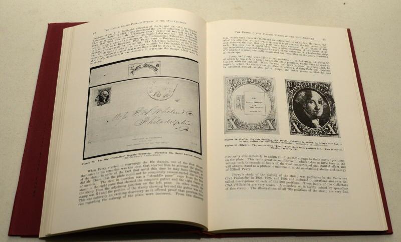 3 United States Postage Stamps 19th Century Hardcover Lester G Brookman SIGNED!