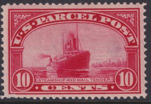 U.S. Sc# Q6 1913 Steamship Kronprinz 10¢ Parcel Post MNH CV $90.00 Stk #1