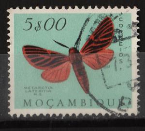 Mozambique 1953 Butterflies & Moths 5$00 (1/20) USED