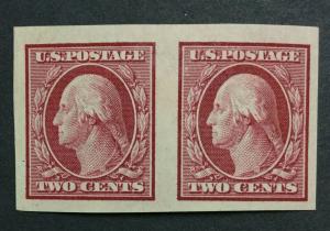 MOMEN: US #344 PAIR MINT OG H #26674