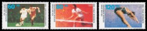 Germany Scott B663-B665 (1988) Mint NH VF Complete Set S