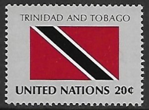 United Nations - N.Y. # 357 - Flag of Trinidad & Tobago - MNH.....{AL42}