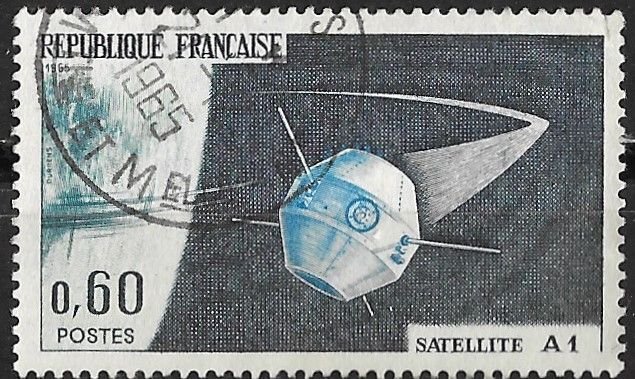 France  # 1138  Satellite A-1    (1)  VF  Used