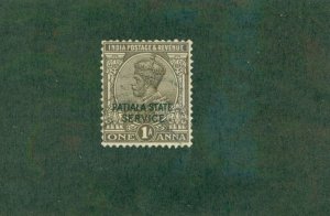 PATIALA INDIAN STATE O42 MH BIN $0.50