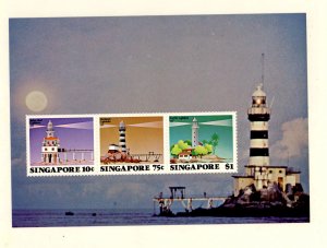 Singapore #399a  Single (Complete Set) (Lighthouses)