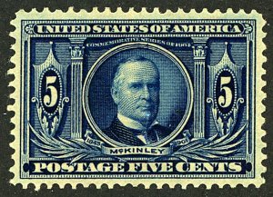 U.S. #326 MINT OG LH