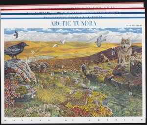 US 3802, 3831, 3899, 4099 Nature of America Mint Sheet Lot of 4 NH Self Adhesive