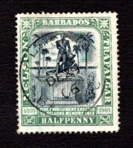 BARBADOS  SC# 102  FVF/U