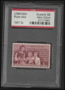 # 1093 MINT NEVER HINGED SCHOOL TEACHERS     P.S.E. GRADE...