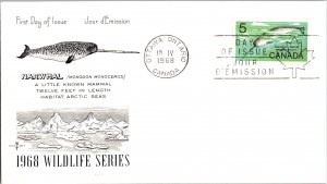 Canada, Worldwide First Day Cover, Marine Life