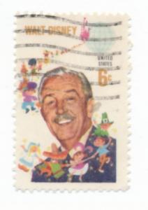 USA 1968  Scott 1355 used - 6c,  Walt Disney