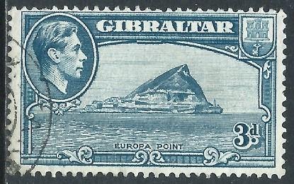 Gibraltar, Sc #111, 3d Used