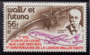 Wallis & Futuna #C164 1990 Clement Ader MNH