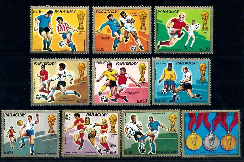 [60841] Paraguay 1973 World Cup Soccer Football Germany MNH