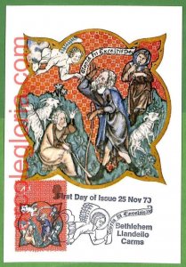 45963 - GB - MAXIMUM CARD - FDC - 1970 - Religion-