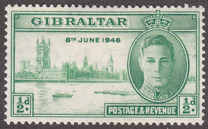 Gibraltar 119 KGVI Peace Issue [CD303] 1946