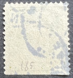 Scott#: 414 - Benjamin Franklin 8¢ 1912 perf 12 used single stamp - Lot 5