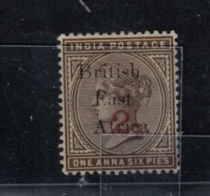 British East Africa #59c (SG #64c) Very Fine Mint Original Gum Hinged *W\ Cert.*