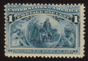 MALACK 230 F/VF+ OG NH, nice stamp t5956