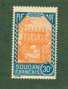 FRENCH SUDAN 72 MH BIN $0.50