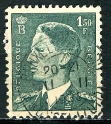 Belgium; 1952: Sc. # 446: Used Single Stamp +