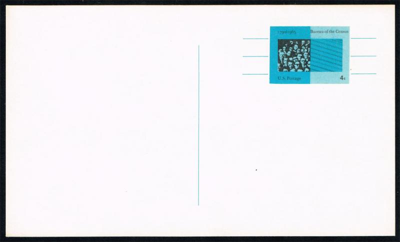 US #UX53 Bureau of the Census Postal Card; MNH (0.30)