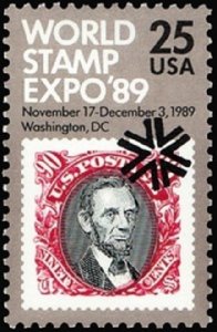 2410 World Stamp Expo F-VF MNH single