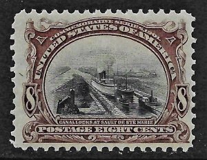 1901 Sc. #298 FVF+ LH, Cat. Val. $90.00.