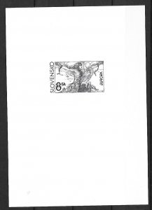 Slovakia 1995, Europa, peace and freedom, special sheet, MNH