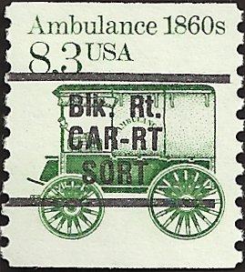 # 2128a MINT NEVER HINGED PRE-CANS. AMBULANCE