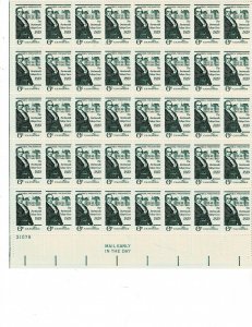 Daniel Webster Dartmouth College Case 6c US Postage Sheet #1380 VF MNH