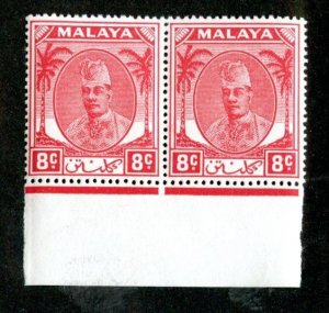 121 BCX  1951 Kelantan Sc.# 55 MNH** cv $12 ( Offers welcome )