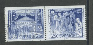 Sweden 1890a  Used Pair (2