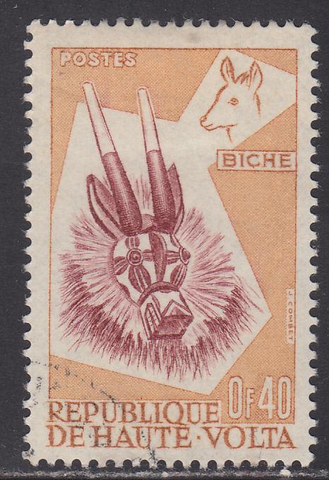 Burkina Faso 85 Deer Mask 1960