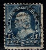 #264 Franklin (Wmk 191 Horiz) - Used