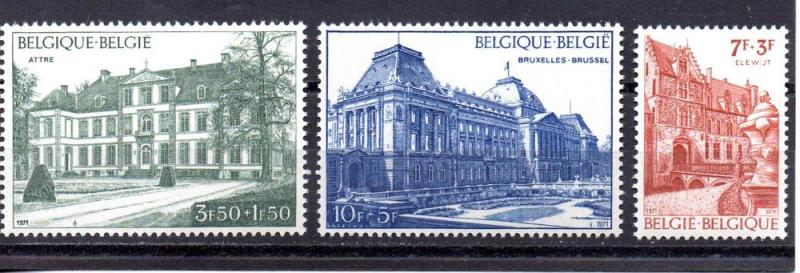 Belgium B876-B878 MNH