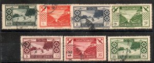 Lebanon C49-C53, C55-C56 Used. Short set