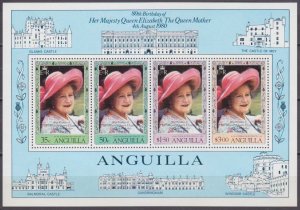 1980 Anguilla 392-395/B33 80th anniversary of Queen Elizabeth 6,50 €