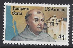 USA Air Mail C116 44cent MNH Junipero Serra San Gabriel