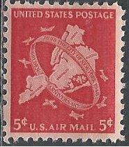 US C38 (mnh) 5¢ five boroughs of NYC (1948)
