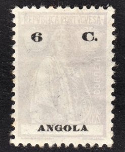 Angola Scott 131 perf 12 x 11 1/2 F to VF mint OG H.  FREE...