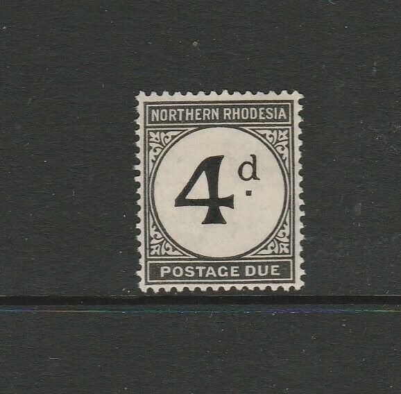 Northern Rhodesia 1929/52 Postage dues 4d MM SG D4