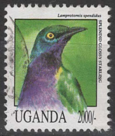 Uganda #1075 (1992), postally used single, cat. $5.50
