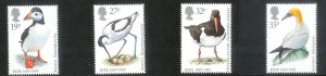 Great Britain Sc#1239-1242 Complete Mint Never Hinged Set